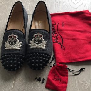 Christian Louboutin Intern Flat Loafers - Size 40
